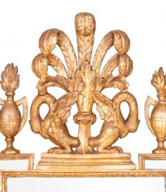 Pair of Italian Neoclassical Giltwood Mirrors - 4131009