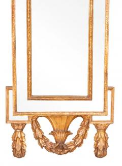 Pair of Italian Neoclassical Giltwood Mirrors - 4131040