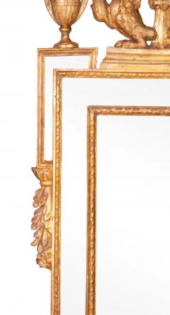 Pair of Italian Neoclassical Giltwood Mirrors - 4131045