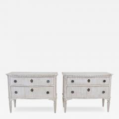 Pair of Italian Painted Neoclassical Commodes 20th Century - 4579122
