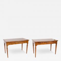 Pair of Italian Parquetry Side Tables c 1780 - 3482158