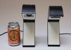 Pair of Italian Postmodern Foldable Disco Table Lamps by Mario Bertorelle - 4598081