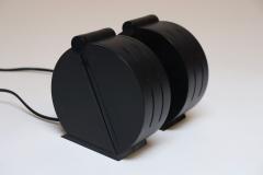 Pair of Italian Postmodern Foldable Disco Table Lamps by Mario Bertorelle - 4598082