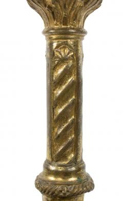 Pair of Italian Renaissance Bronze Altar Candlesticks - 4661158