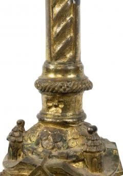 Pair of Italian Renaissance Bronze Altar Candlesticks - 4661159