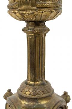 Pair of Italian Renaissance Bronze Altar Candlesticks - 4661161