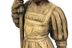 Pair of Italian Renaissance Iron Page Figures - 4626106