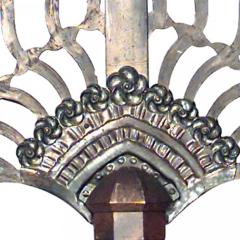 Pair of Italian Renaissance Style Bronze Floor Torchieres - 4170233