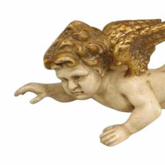 Pair of Italian Rococo Gilt Cupids - 4520206