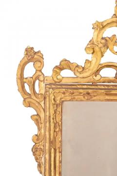 Pair of Italian Rococo Giltwood Mirrors - 4130901