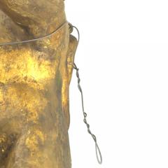 Pair of Italian Rococo Gold Painted Cupids - 4198211