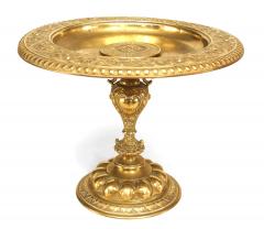 Pair of Italian Rococo Style Bronze Dore Compotes - 4201107