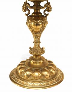 Pair of Italian Rococo Style Bronze Dore Compotes - 4201111