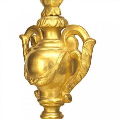 Pair of Italian Rococo Urn Shaped Candelabras - 4649982