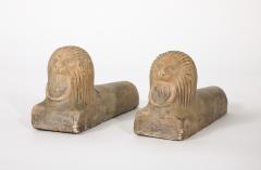 Pair of Italian Stone Lions - 3542829