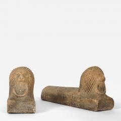 Pair of Italian Stone Lions - 3543820