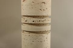 Pair of Italian Travertine Lamps - 202057