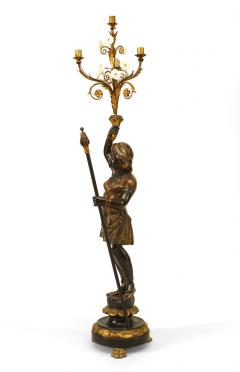 Pair of Italian Venetian Polychromed Figures - 4630336