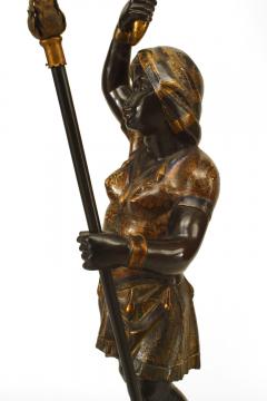 Pair of Italian Venetian Polychromed Figures - 4630339