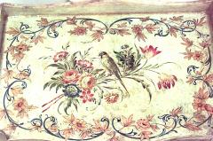 Pair of Italian Venetian Style Floral Decorated Bedside Tables - 741240