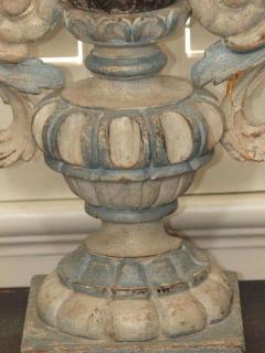 Pair of Italian Wood Carved Lamps - 779099