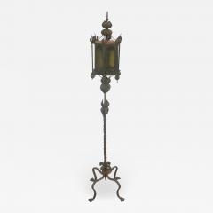 Pair of Italian Wrought Iron Floor Lamps - 1832953