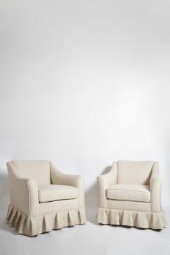 Pair of Italian armchairs 1960s  - 4684370