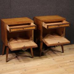 Pair of Italian designer bedside tables from the 70s - 4255191