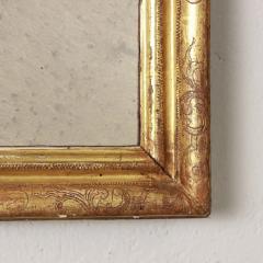 Pair of Italian mecca giltwood mirrors Circa 1850 - 3577744