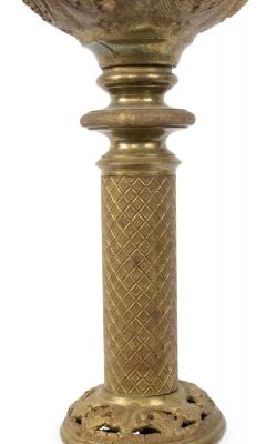 Pair of Italian renaissance Bronze Altar Candlesticks - 4664111