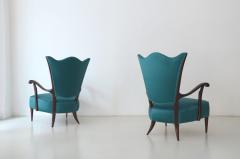 Pair of Itlian 1950s unique elegant armchairs - 2129960