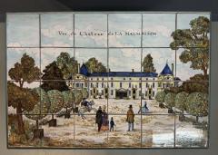 Pair of JB de La Morinerie Jullien Paris Tile Top Iron Tables - 4150912