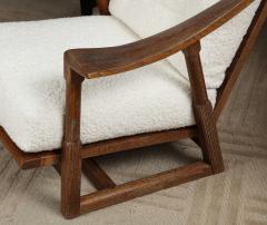 Pair of Jack van der Molen Oak Lounge Chairs - 3382137