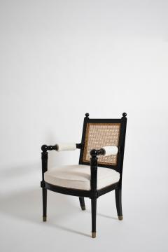 Pair of Jansen armchairs 1970s  - 4684637