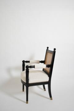 Pair of Jansen armchairs 1970s  - 4684639