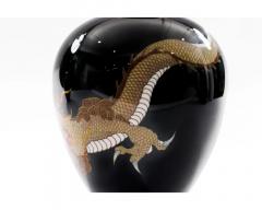 Pair of Japanese Cloisonn Enamel Dragon Vases Attributed to Honda Yasaburo - 4556053