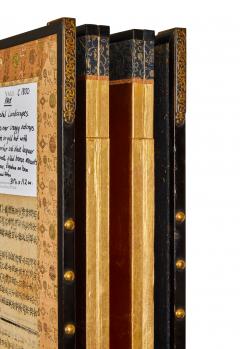 Pair of Japanese Six Panel Screens Rocky Coastal Seascape - 4429977