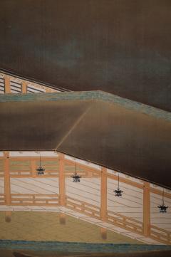 Pair of Japanese Two Panel Screens Itsukushima Shrine in Miyajima - 2696744