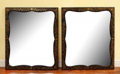 Pair of Japanned Mirrors - 3937276