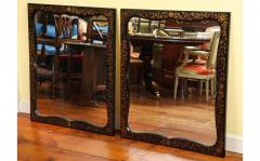 Pair of Japanned Mirrors - 3937286