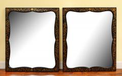 Pair of Japanned Mirrors - 3937287