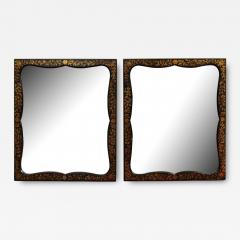 Pair of Japanned Mirrors - 4121158