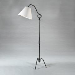 Pair of Jean Roy re Adjustable Iron Floor Lamp 1940 - 3947029