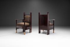 Pair of Jugend Armchairs by Bernhard H kli Finland 1910s - 3682360