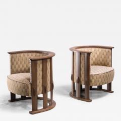 Pair of Jugendstil armchairs - 3409394