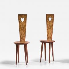 Pair of Jugendstil side chairs - 3700803