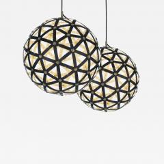 Pair of Jupiter Geodesic Pendants Jason Krugman  - 4504817