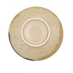 Pair of Karatsu Stoneware Dinner Plates Japan circa 1920 - 3290684