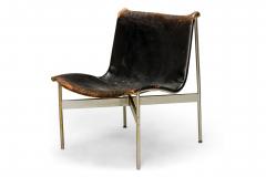Pair of Katavolos Littell Kelley for Laverne Mid Century Chrome and Leather S - 4631363
