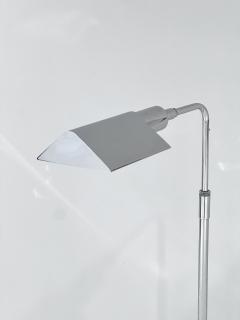 Pair of Koch Lowy Chrome Floor Lamps - 2987218